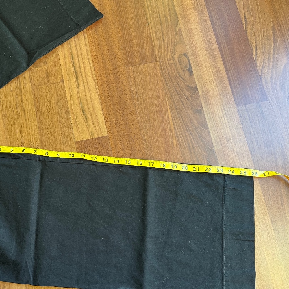 Anthropologie (Maeve) Colette wide leg cropped pant, black, sz 28 - Picture 5 of 5